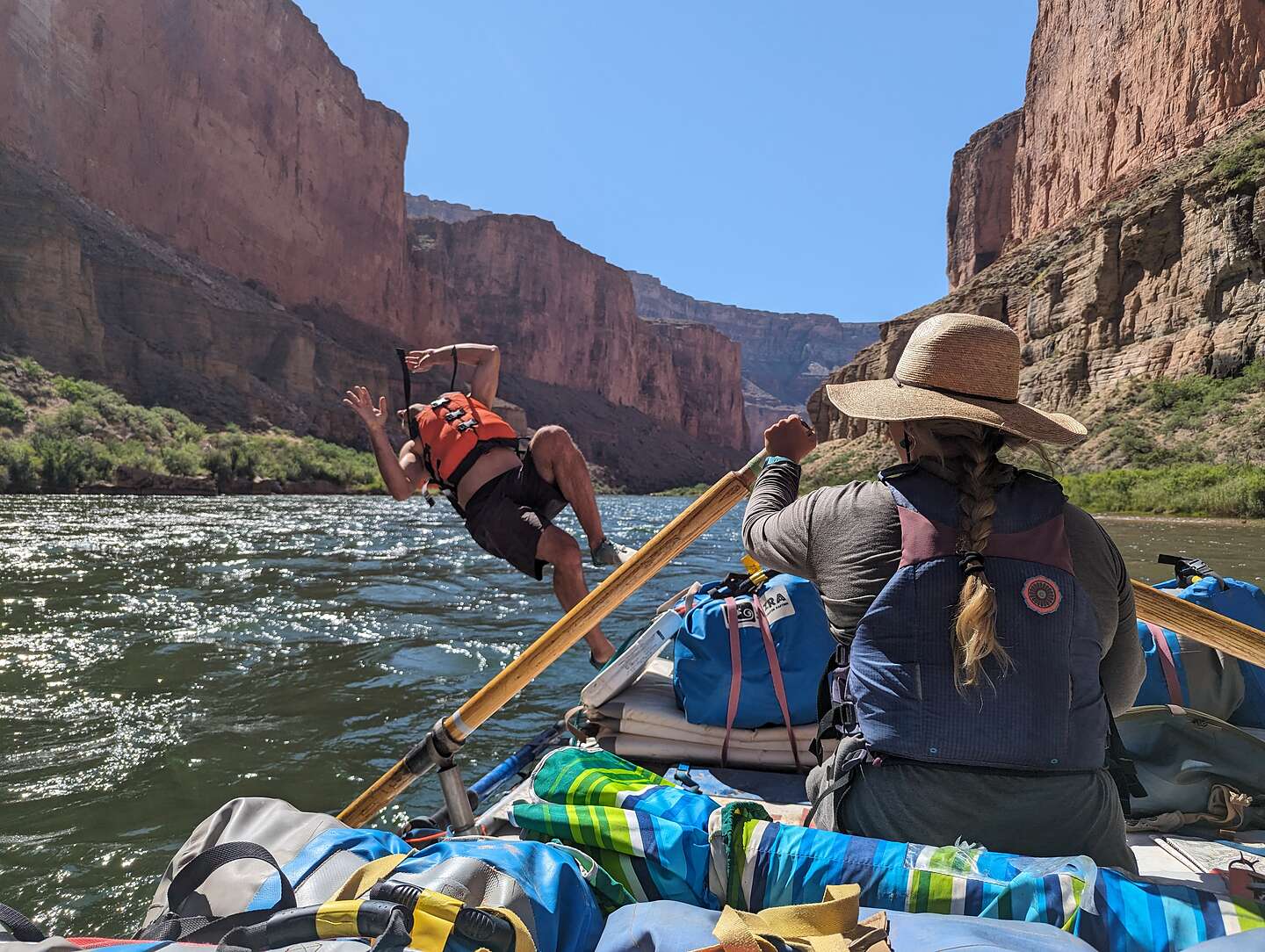 Some fun on the river